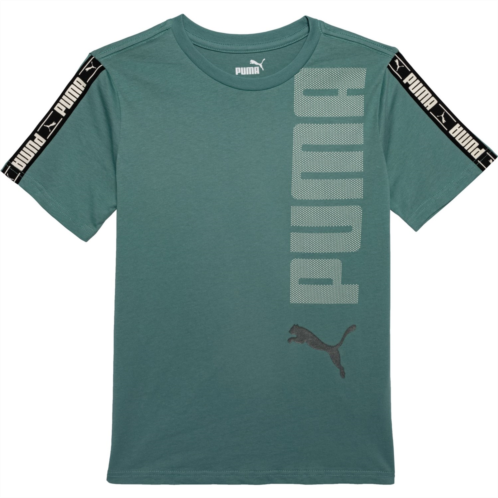 Puma Big Boys Logo Lab Pack Jersey T-Shirt - Short Sleeve