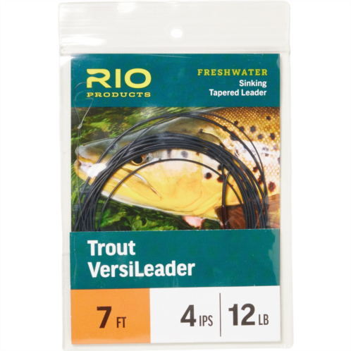 Rio Products Trout VersiLeader Freshwater Sinking Tapered Leader - 7, 4IPS, 12 lb.
