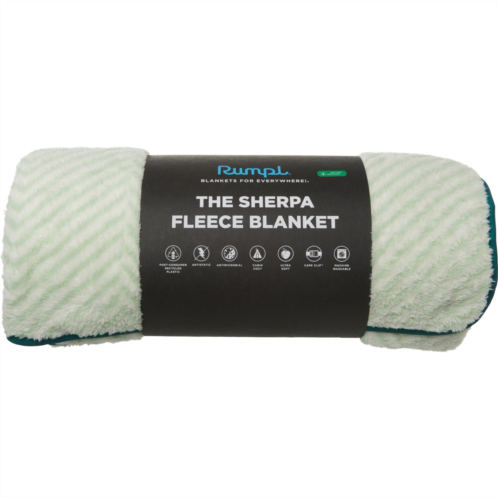 RUMPL The Sherpa Fleece Throw Blanket - 50x70”