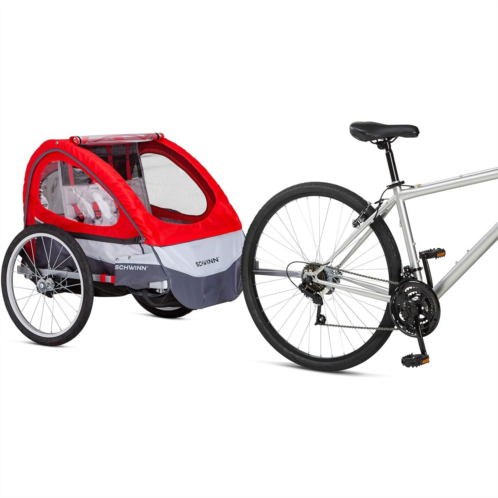 Schwinn Trailblazer Double Bike Trailer and Stroller Kit