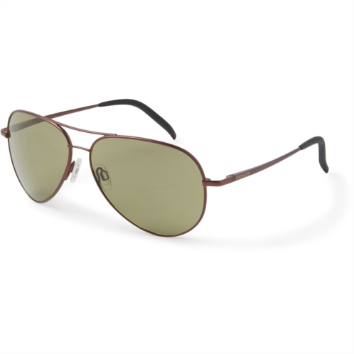 Serengeti Made in Italy Carrara Aviator Sunglasses (For Men and Women)
