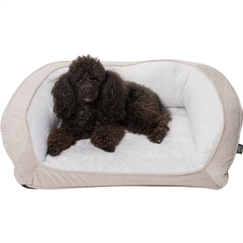 Serta Mini Quilted Couch Dog Bed - 24x20x9”