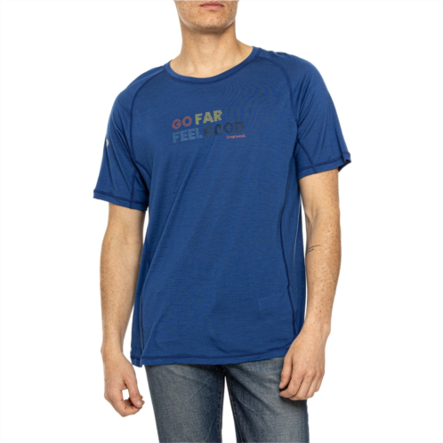 SmartWool Active Ultralite Graphic T-Shirt - Merino Wool, Short Sleeve