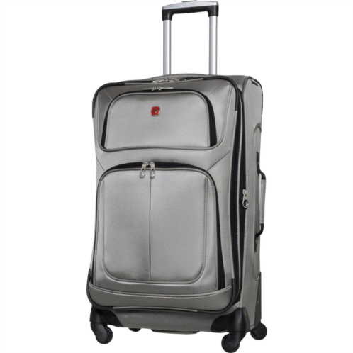 Swiss Gear 29” 6283 Spinner Suitcase - Softside, Expandable, Pewter