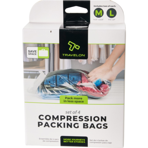Travelon Compression Bags - 4-Pack