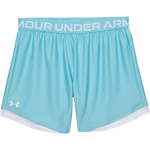 Under Armour Big Girls Play Up Shorts - 5”