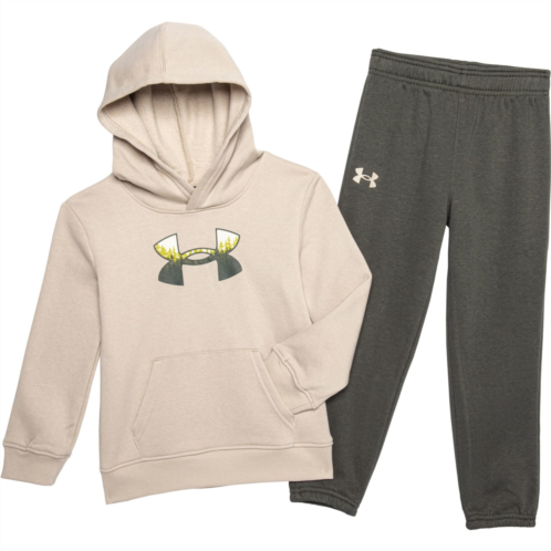 Under Armour Little Boys Base Icon Forest Fill Hoodie and Joggers Set