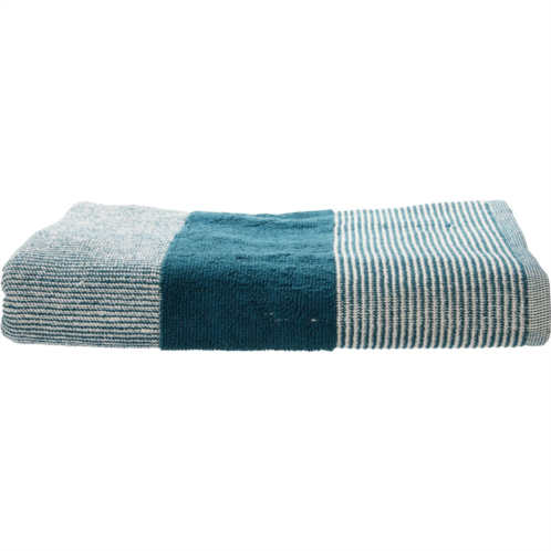 VAURNA Mingled Jacquard Bath Towel - 27x54”, Teal