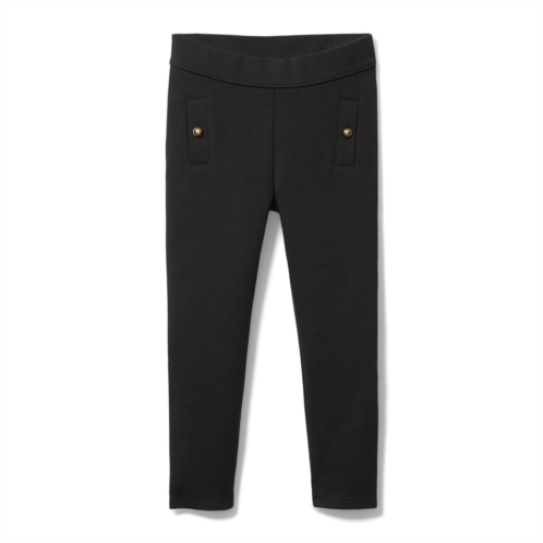 Janie and Jack Button Ponte Pant