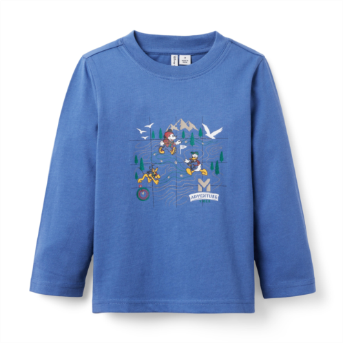 Janie and Jack Disney Mickey Mouse & Friends Map Tee