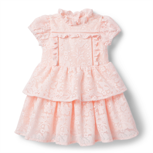 Janie and Jack Lace Tiered Party Dress