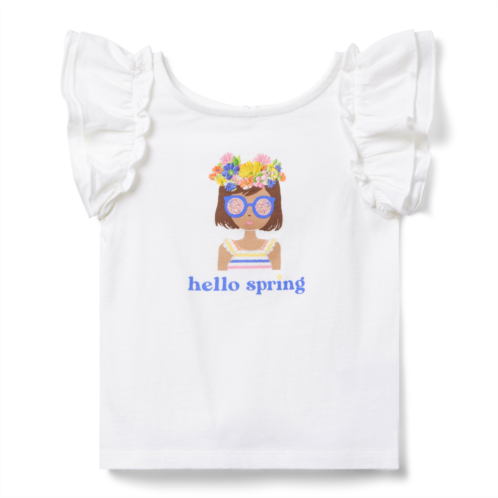 Janie and Jack Hello Spring Tee