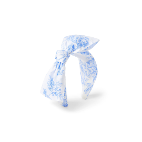 Janie and Jack Floral Toile Bow Headband