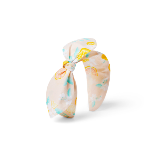 Janie and Jack Citrus Floral Bow Headband