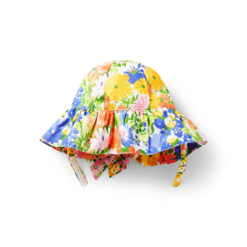 Janie and Jack Baby Floral Bow Sun Hat