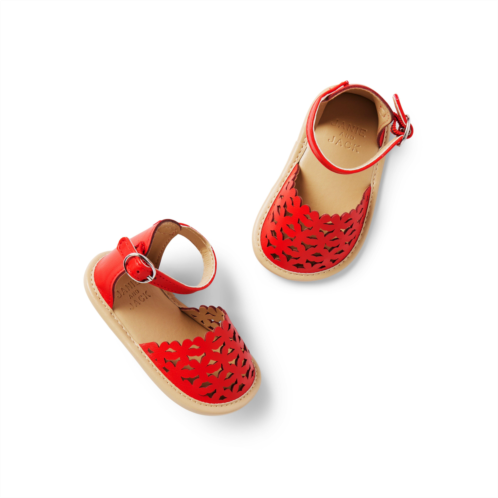 Janie and Jack Baby Flower Sandal