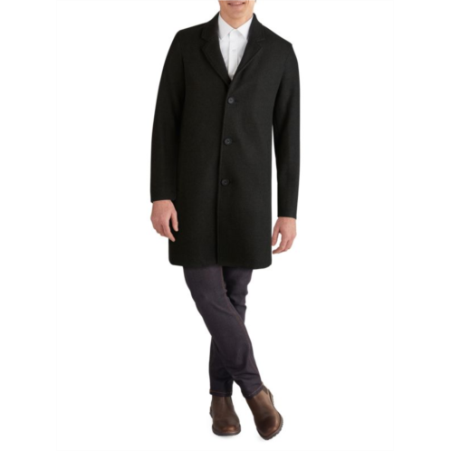 Cole Haan Stretch-Wool Topcoat
