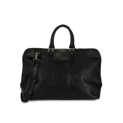 Royce New York Weekender Leather Duffel Bag