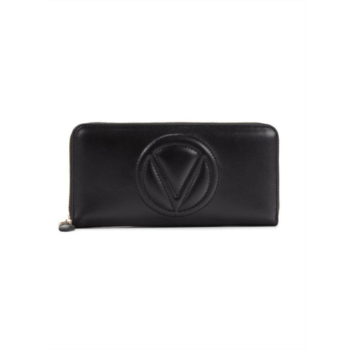 Valentino by Mario Valentino Sofia Sauvage Leather Continental Wallet