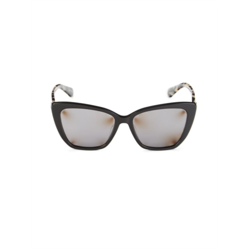Kate spade new york Lucca 55MM Cat Eye Sunglasses