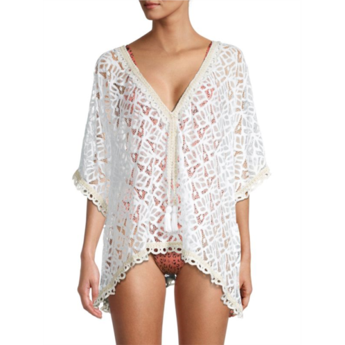 Ranee  s Lace Cover-Up Top