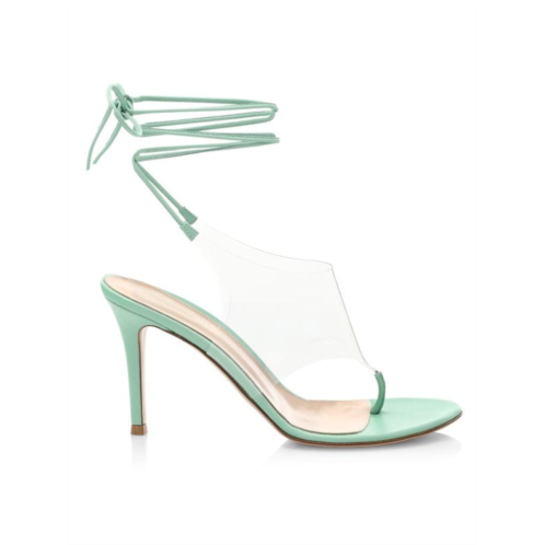 Gianvito Rossi Womens Ankle-Wrap Thong Sandals