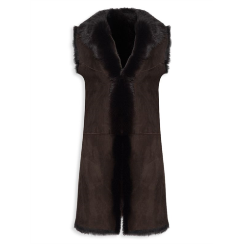 WOLFIE FURS Made For Generations Shearling Vest