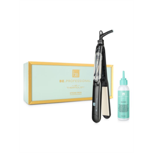 Be Professional 1.25-Inch Repairing Argan Oil Vapor Iron with Thermolon Technology