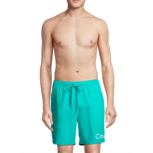 Calvin Klein Swim Logo Swim Shorts
