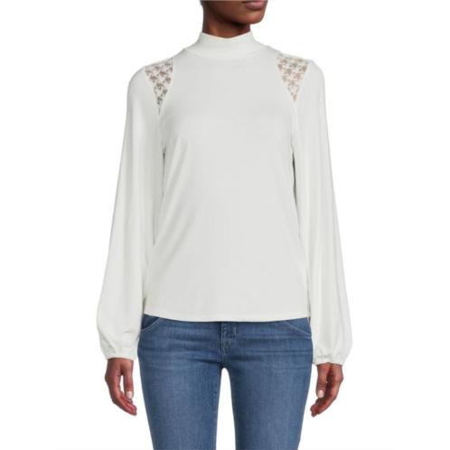 Laundry by Shelli Segal Long Sleeves Knit Top