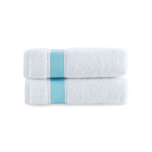 Brooks Brothers 2-Piece Turkish Cotton Hand Towel Set
