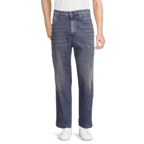 Diesel Franky High Rise Straight Fit Jeans