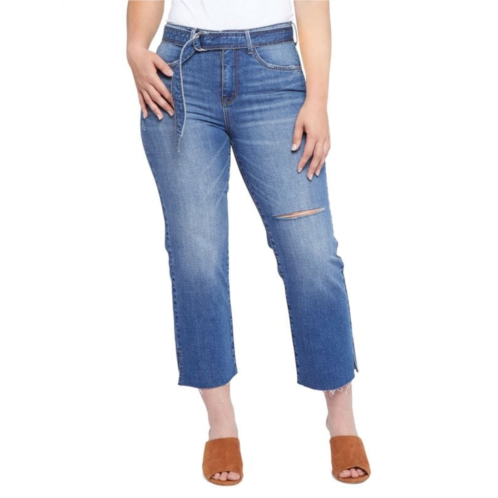 Seven7 Freedom High Rise Straight Jeans