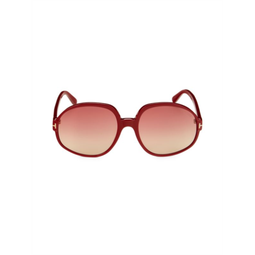 TOM FORD 61MM Oval Sunglasses
