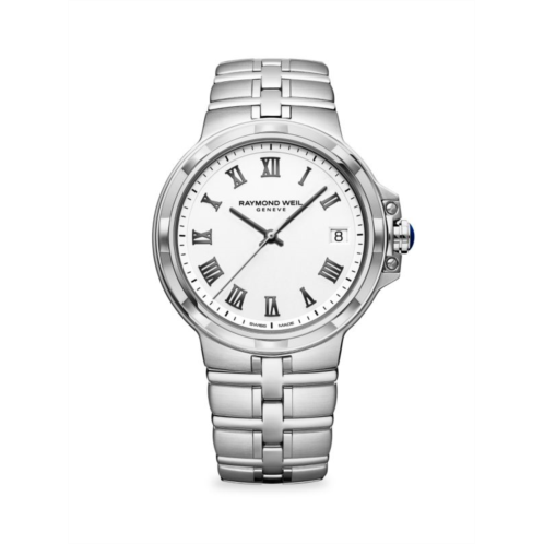 Raymond Weil Parsifal 41MM Stainless Steel Swiss Bracelet Watch
