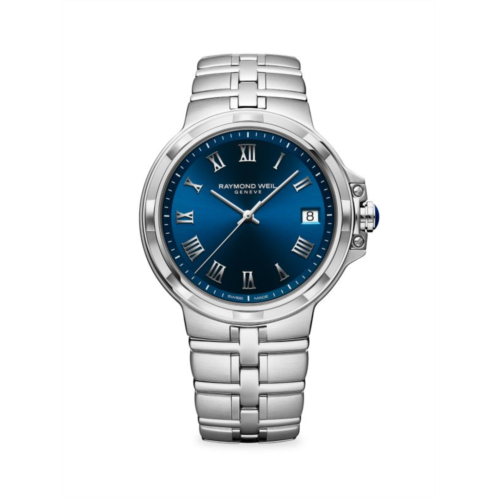 Raymond Weil Parsifal 40MM Stainless Steel Bracelet Watch