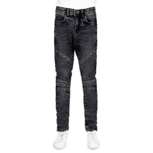 X Ray Little Boys Washed Moto Skinny Jeans
