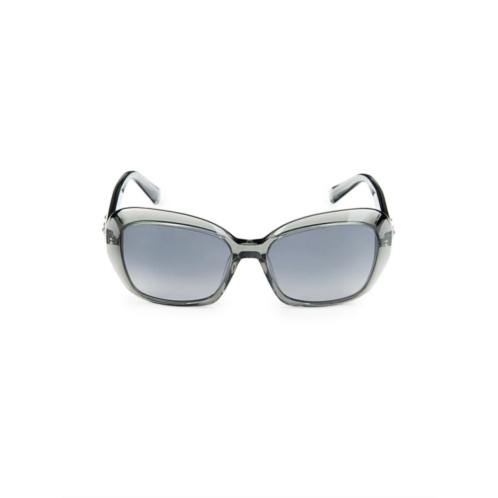 Swarovski 55MM Butterfly Sunglasses
