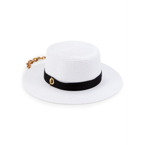 Kendall + Kylie Chain Panama Hat