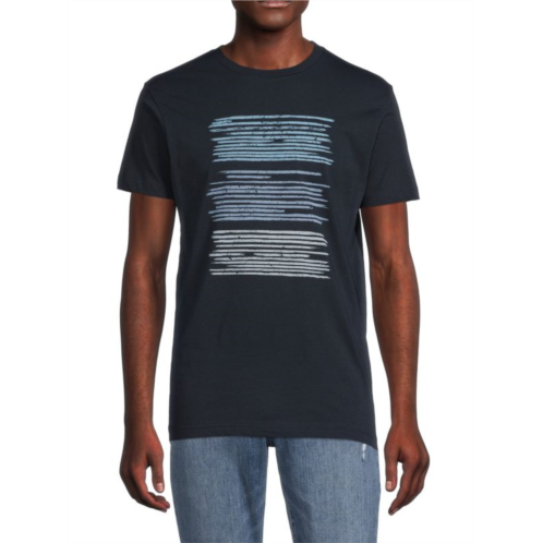 Vestige Redux Distressed Lines T Shirt