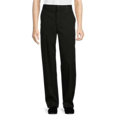 Burberry Solid Wool Pants