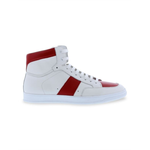English Laundry Connor Leather High Top Sneakers