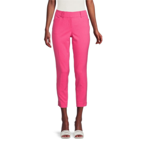 Tommy Hilfiger Solid Cropped Trousers