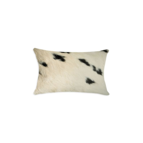 Natural Torino Cowhide Throw Pillow