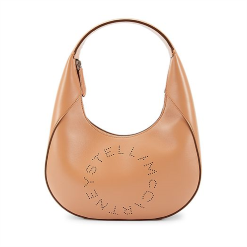 Stella McCartney Linea Logo Vegan Leather Hobo Bag
