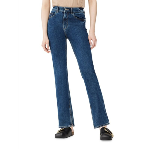 DL1961 Premium Denim Patti High Rise Relaxed Straight Jeans