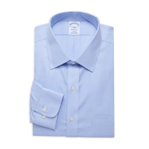 Brooks Brothers Non-Iron Regular Fit Houndstooth Dress Shirt