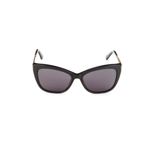 Swarovski 55MM Embellished Cat Eye Sunglasses