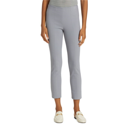 Vince Cropped Stretch-Fit Leggings