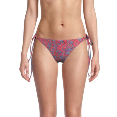 Veronica Beard Gavitella Printed Bikini Bottom